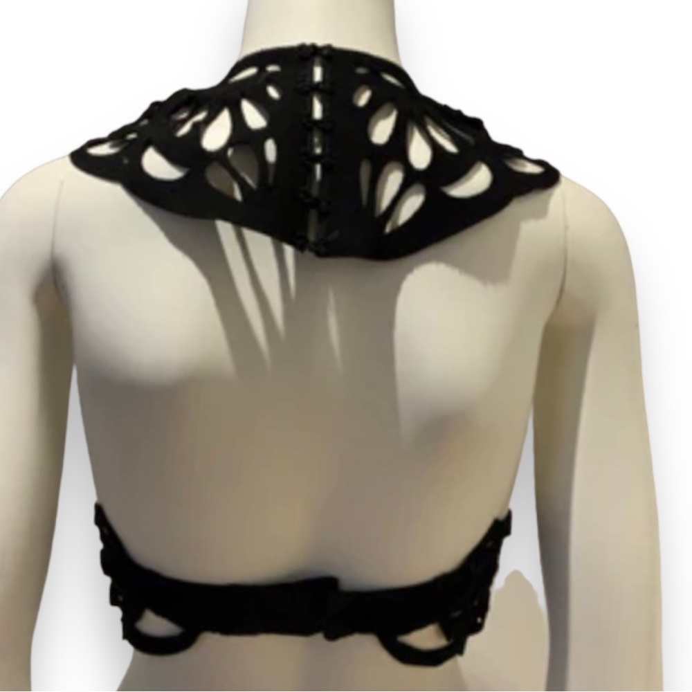 Jasmine Di Milo Laser Cut Wool Corset - Picture 8 of 11